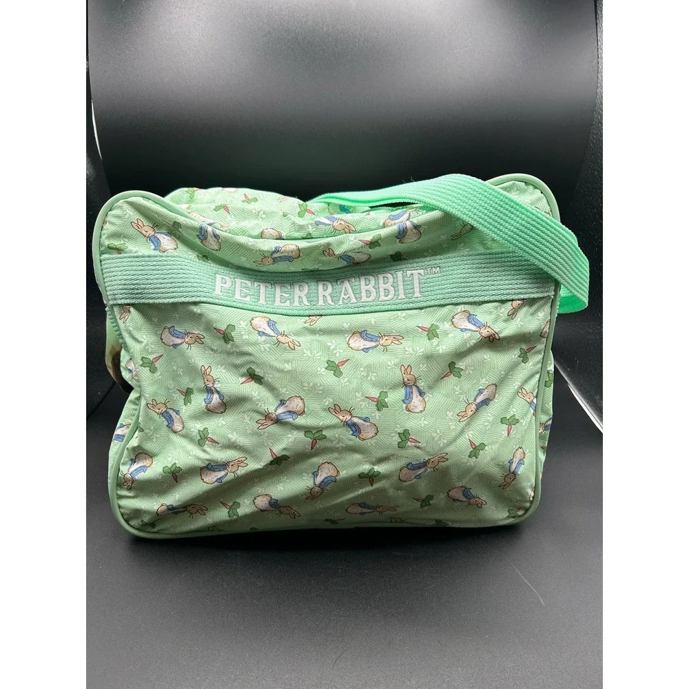 VTG NWT Peter Rabbit Beatrix Potter Enfamil Diaper Bag Unisex Mint Green Vinyl